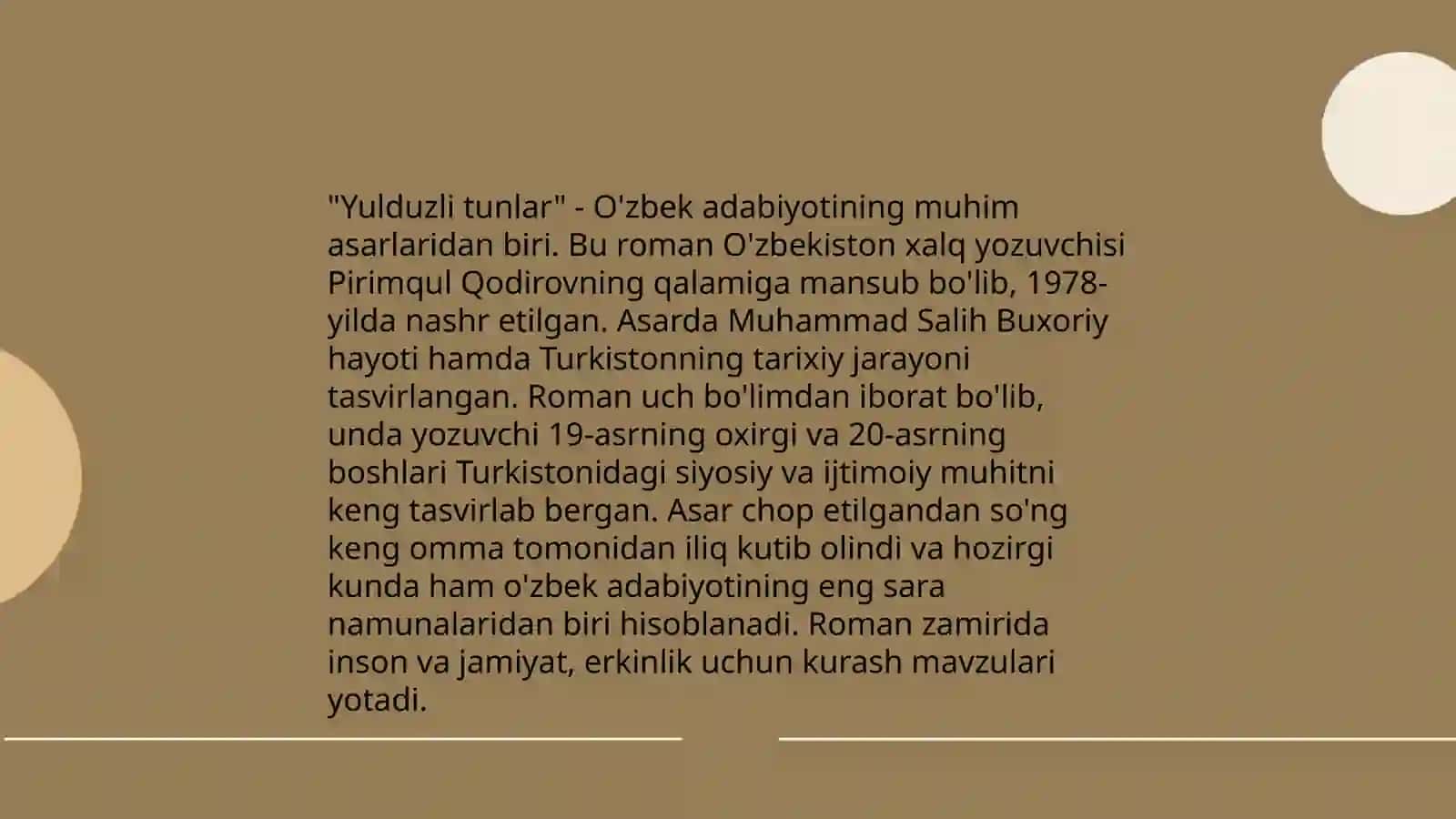 Yulduzli tunlar 4