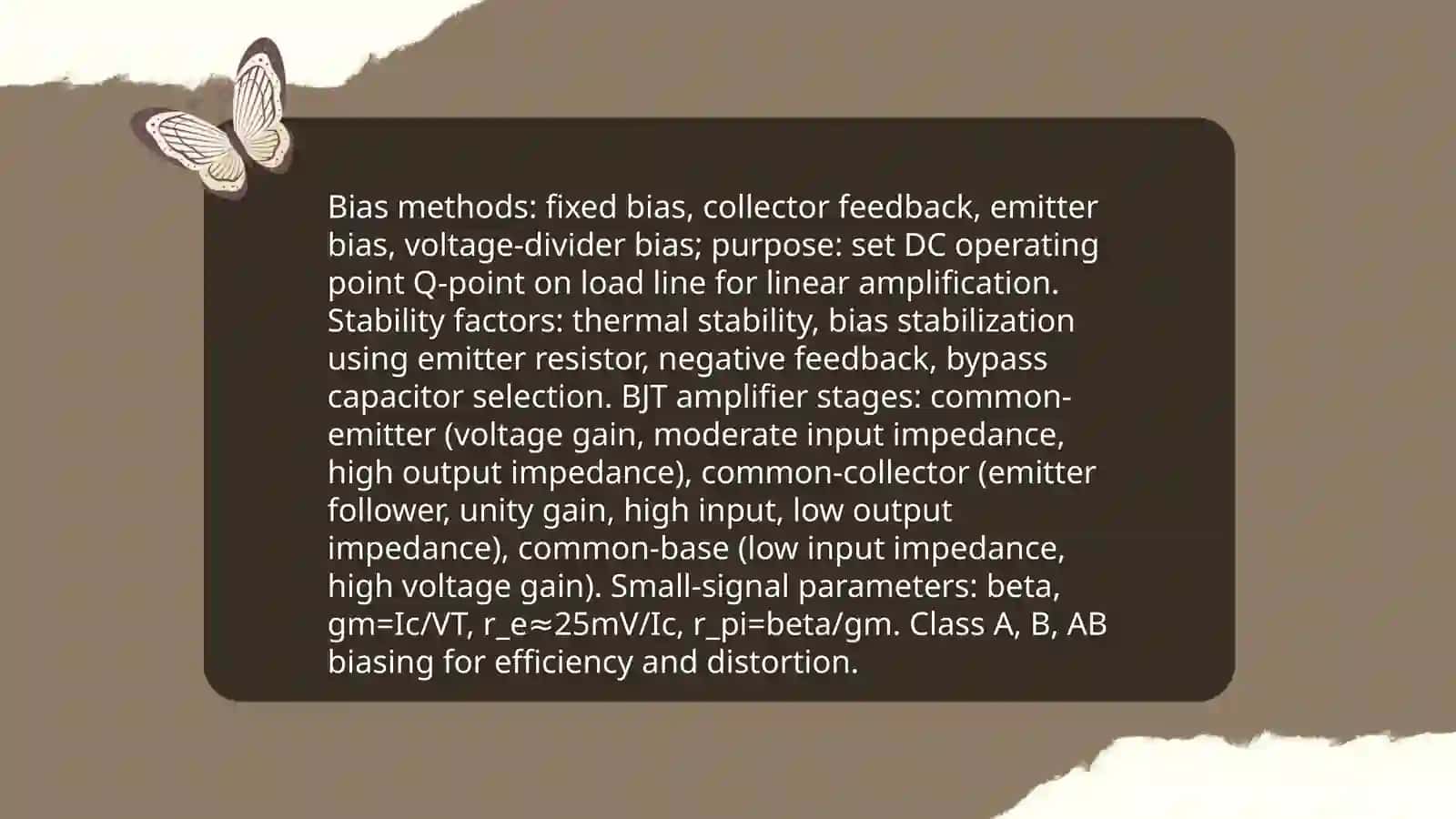 ELECTRONICS AND CIRCUITS 2 SCIENCE, CONTENT AND METHODS 4
