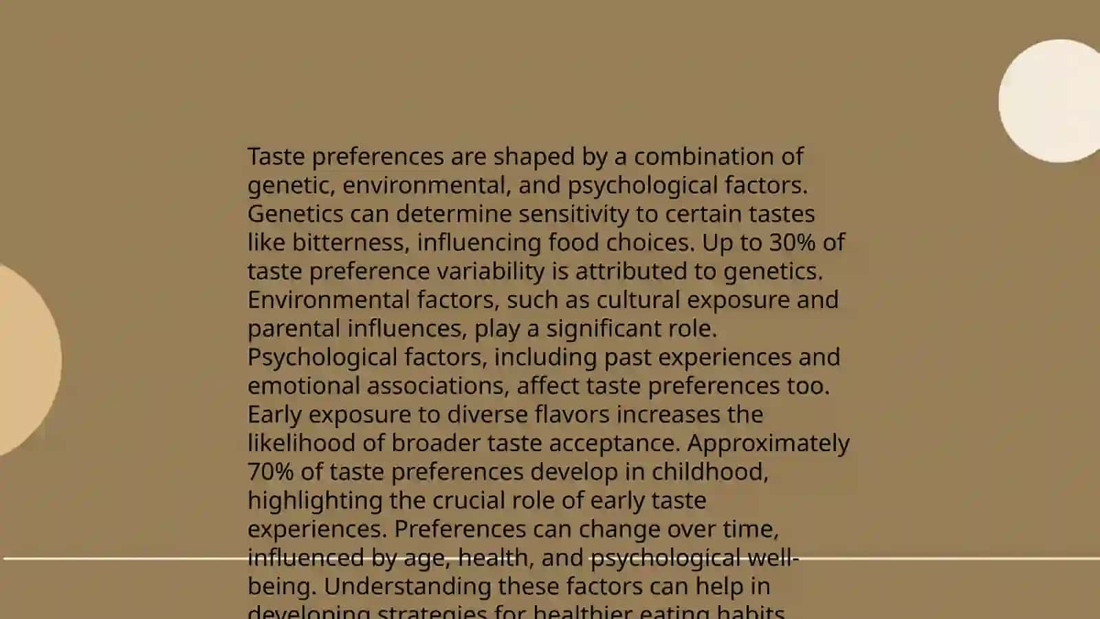 A question of taste 4