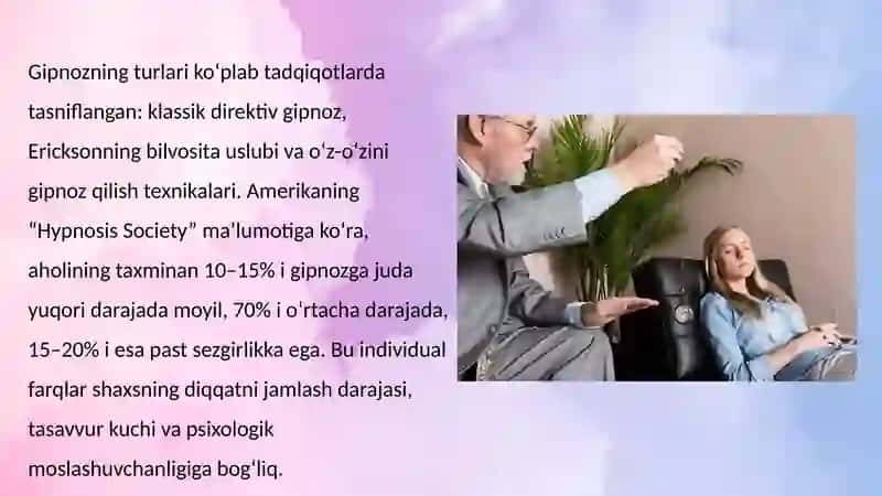 Gipnoz haqida ma'lumot 4