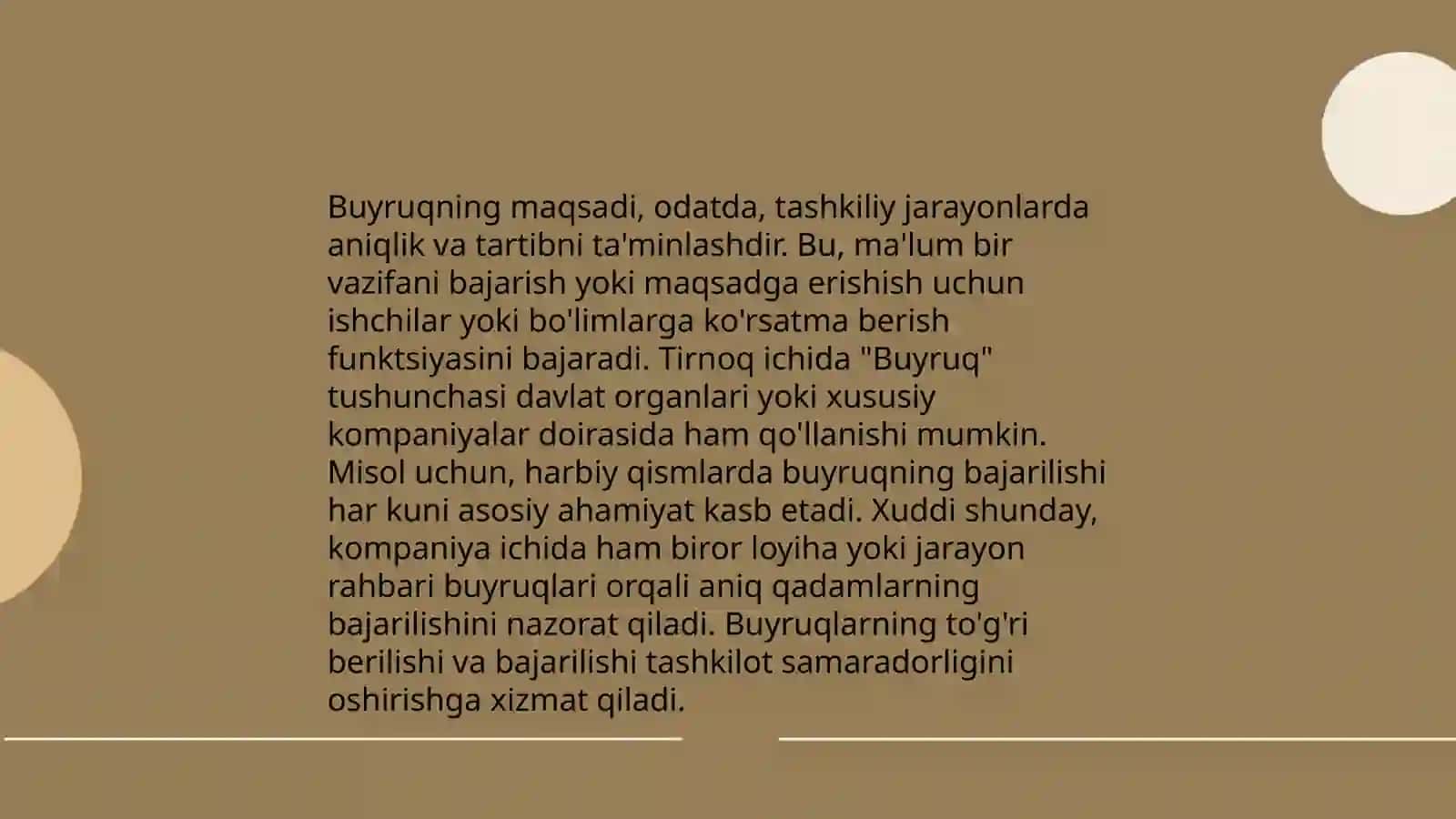Buyruq 4
