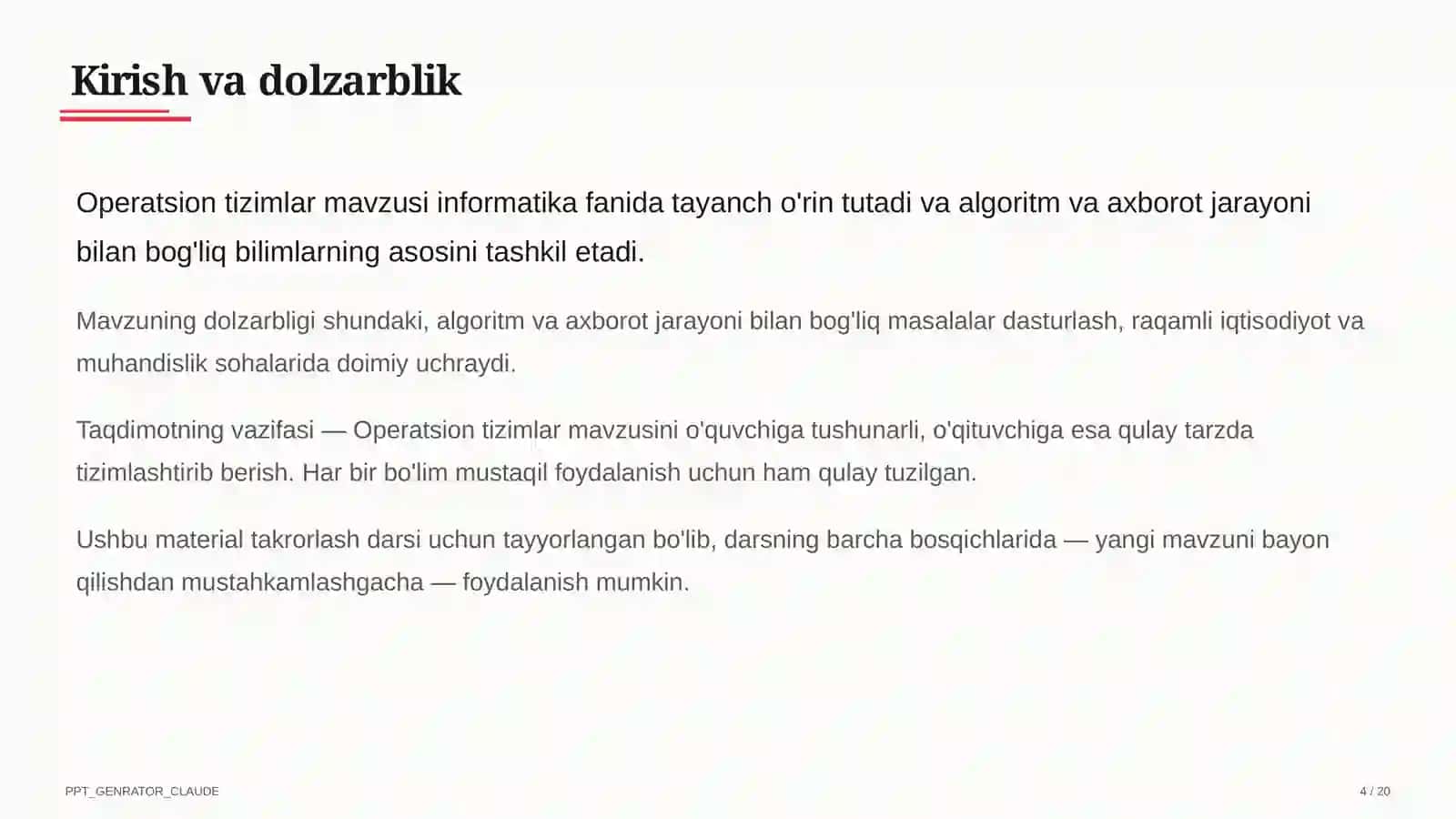 Operatsion tizimlar (6-sinf) 4
