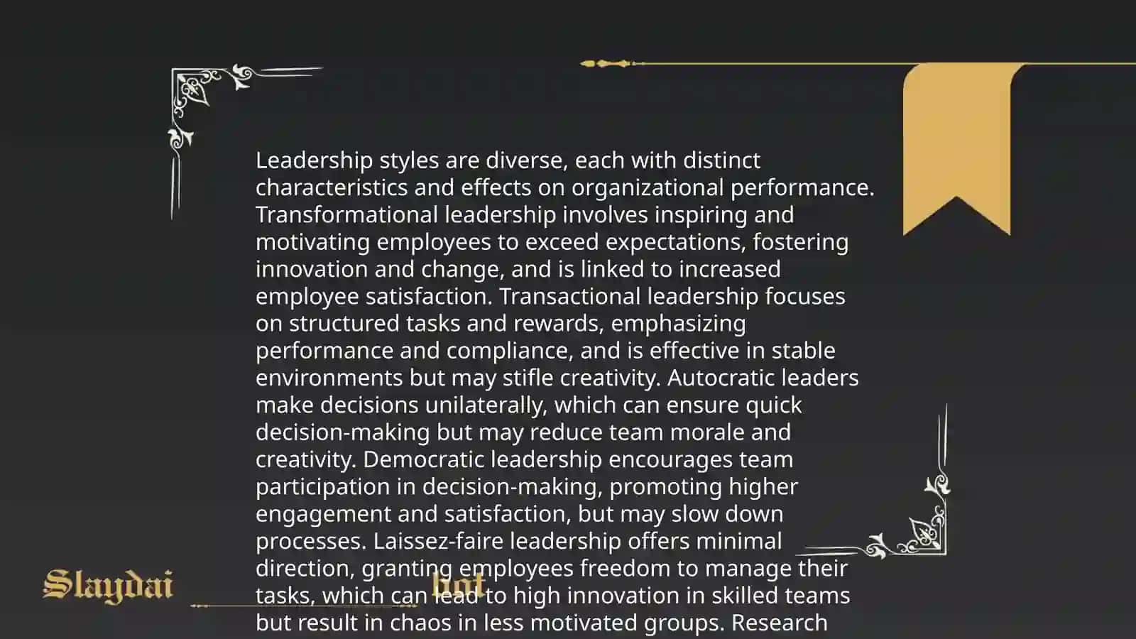 Work organization and responsibility 4