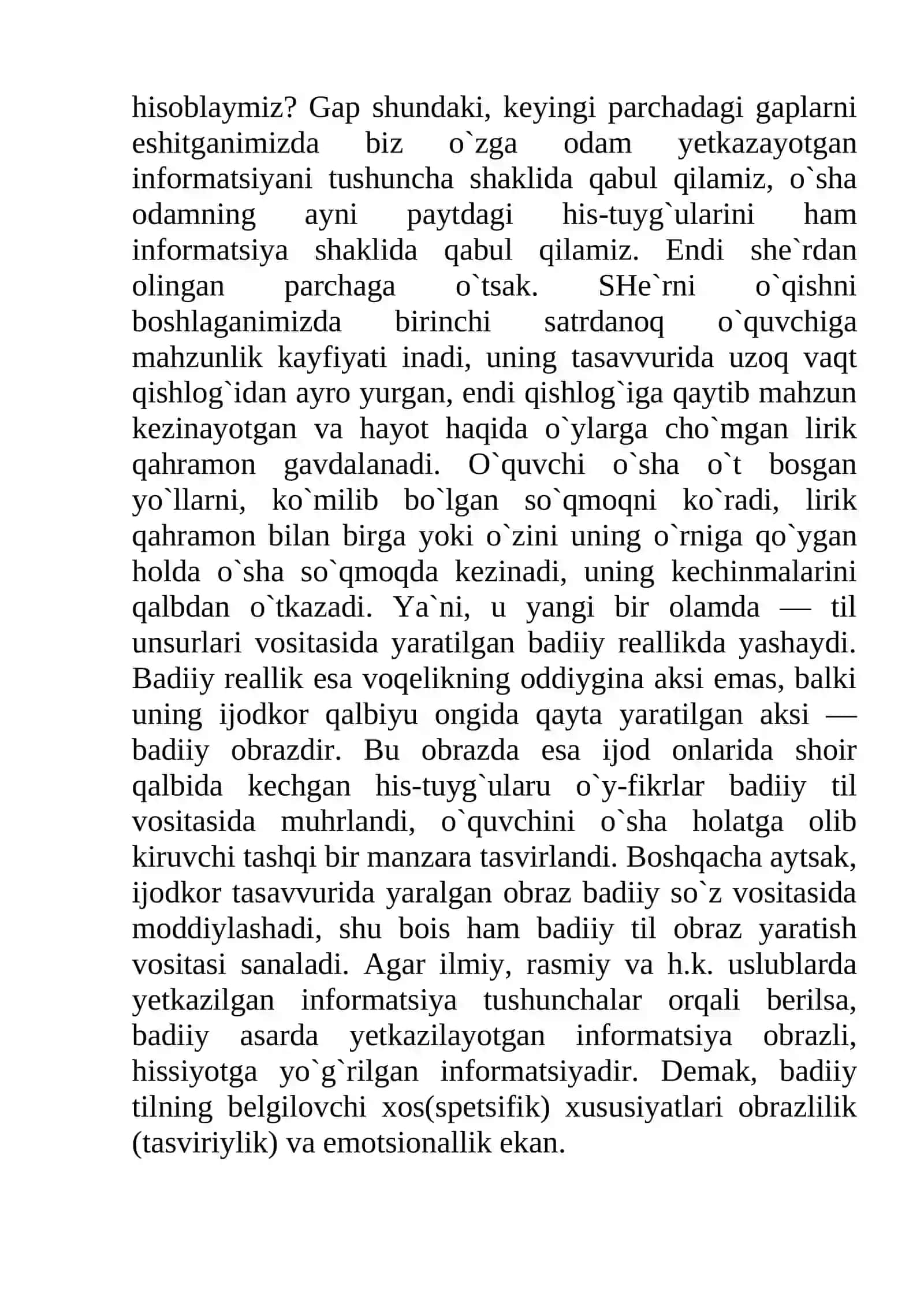 Badiiy til tushunchasi 4