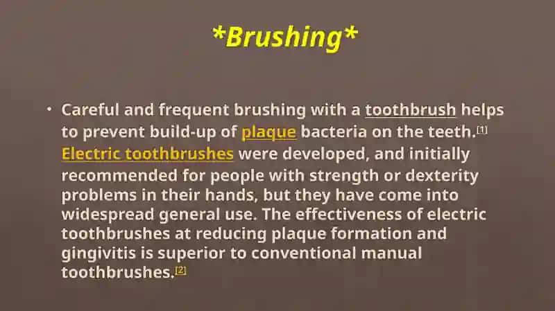Tooth  cleaning 4