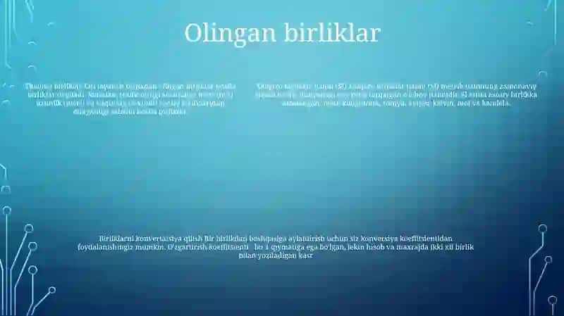 Xalqaro Birliklar Tizimi 4