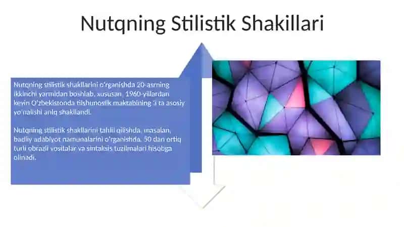 Nutqning uslubiy shakllari 4