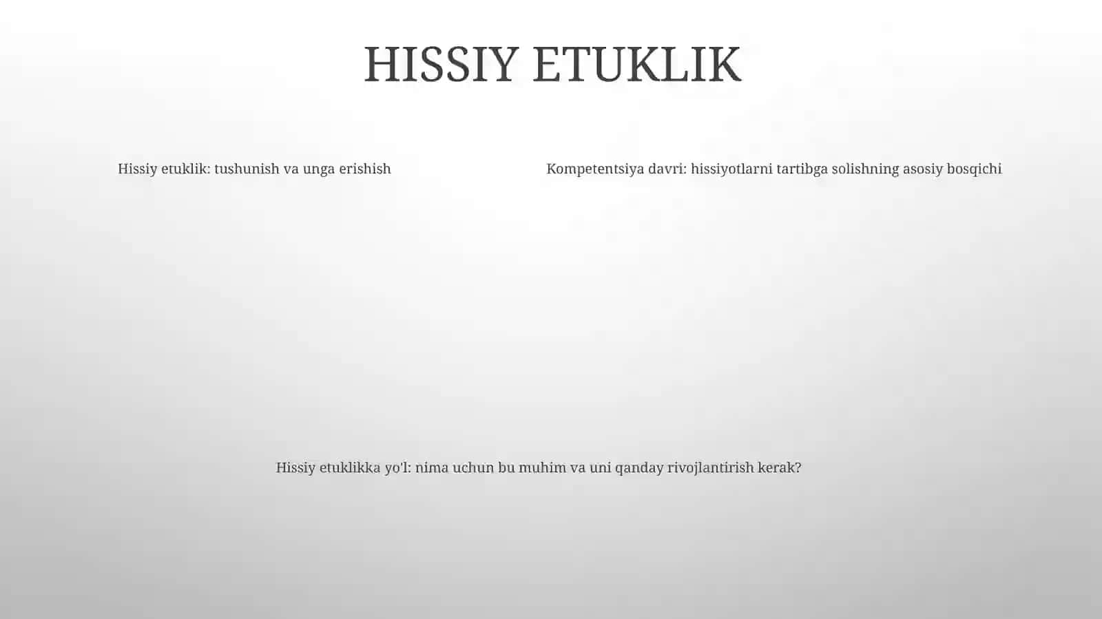 Yetuklik Davri 4