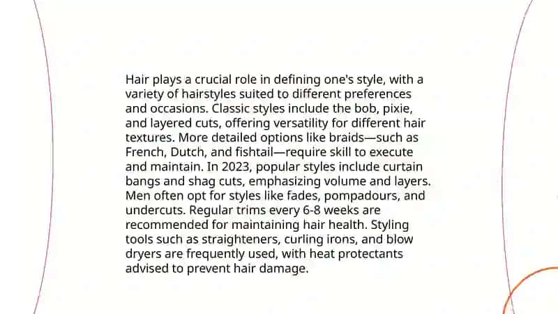 Describing the appearance 4