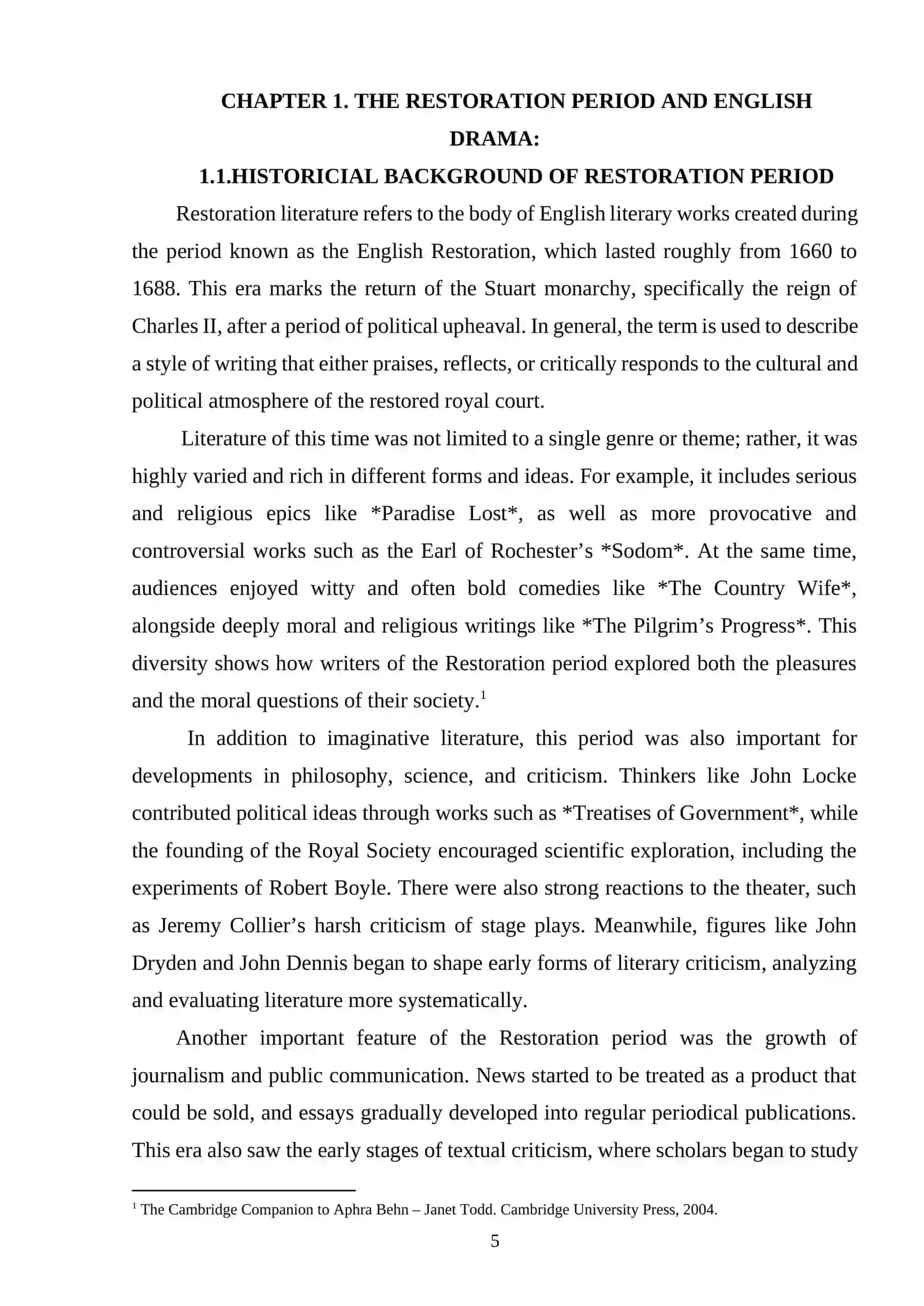 APHRA BEHN AS AN DRAMATIST 4