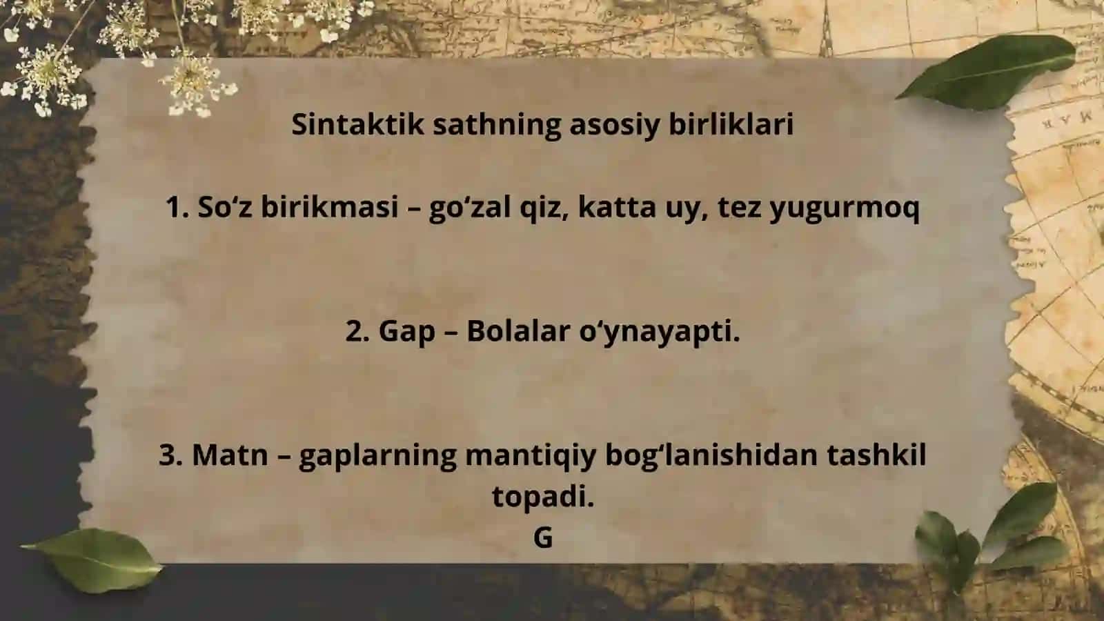 Sintataktik Sath 4