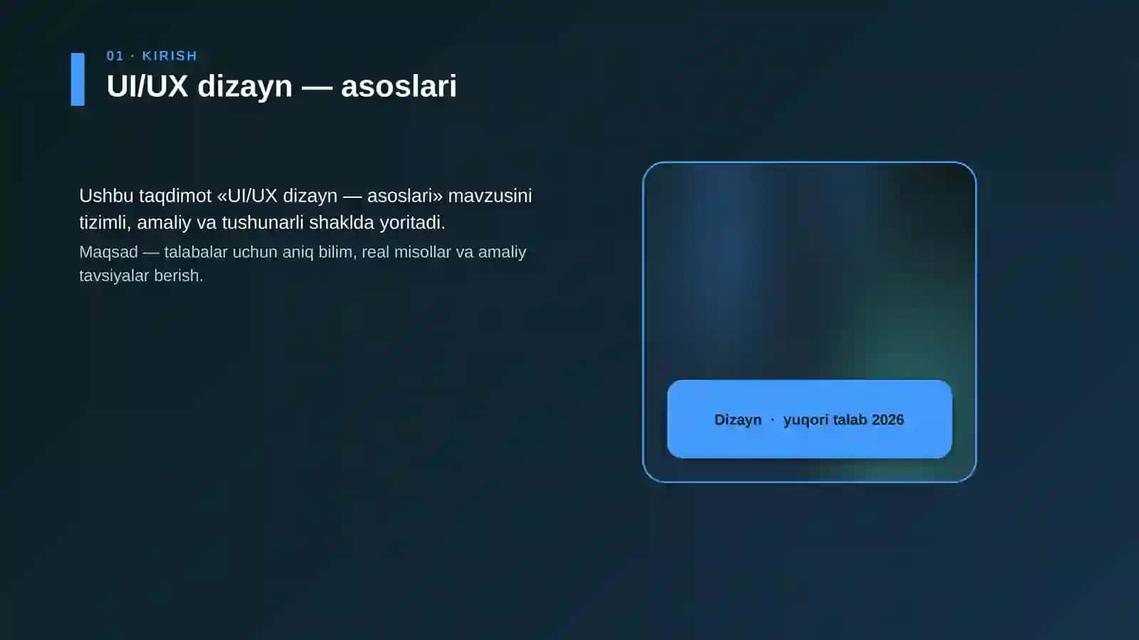 UI/UX dizayn — asoslari 4