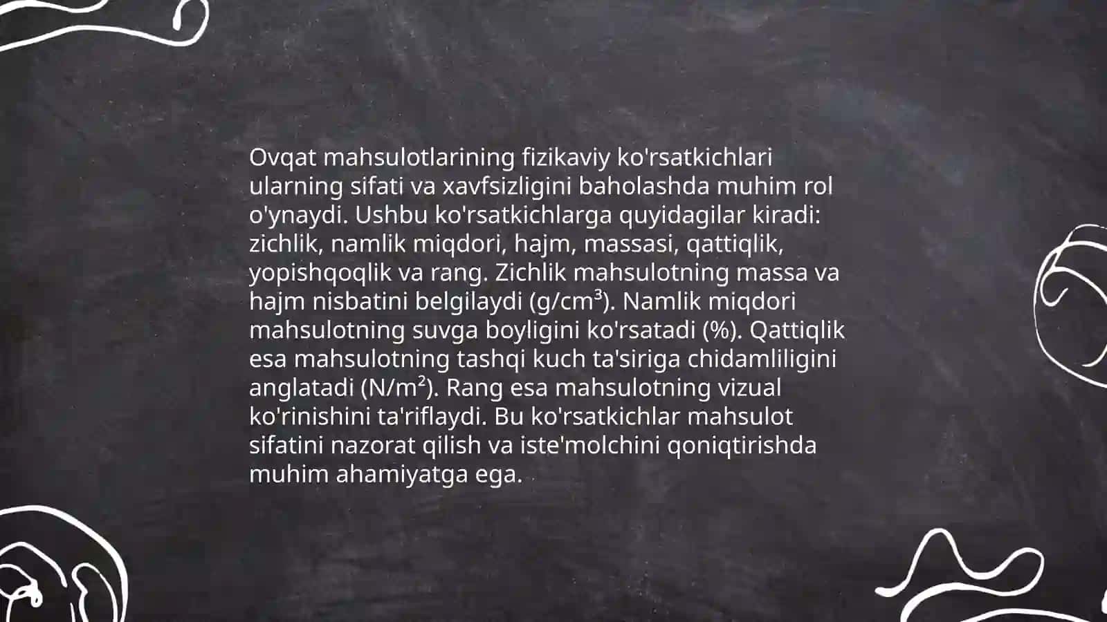 Ovqat mahsulotlarini sifatini gigenik baholash 4