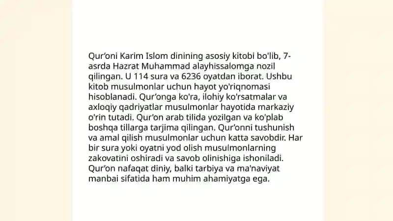 Islom dini manbalari 4