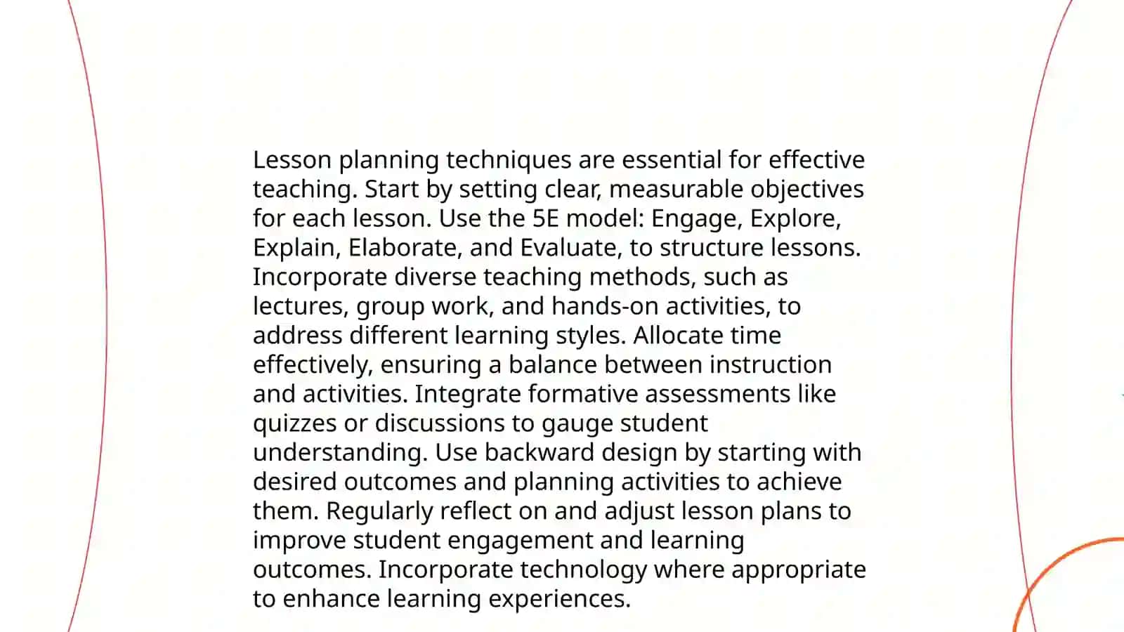 Teaching practice 4