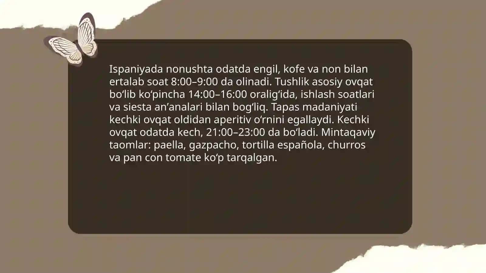 Ispaniyada kunlik hayot 4