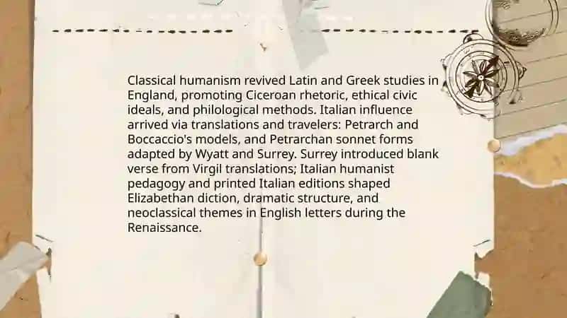 ENGLISH RENAISSANCE PERIOD 4