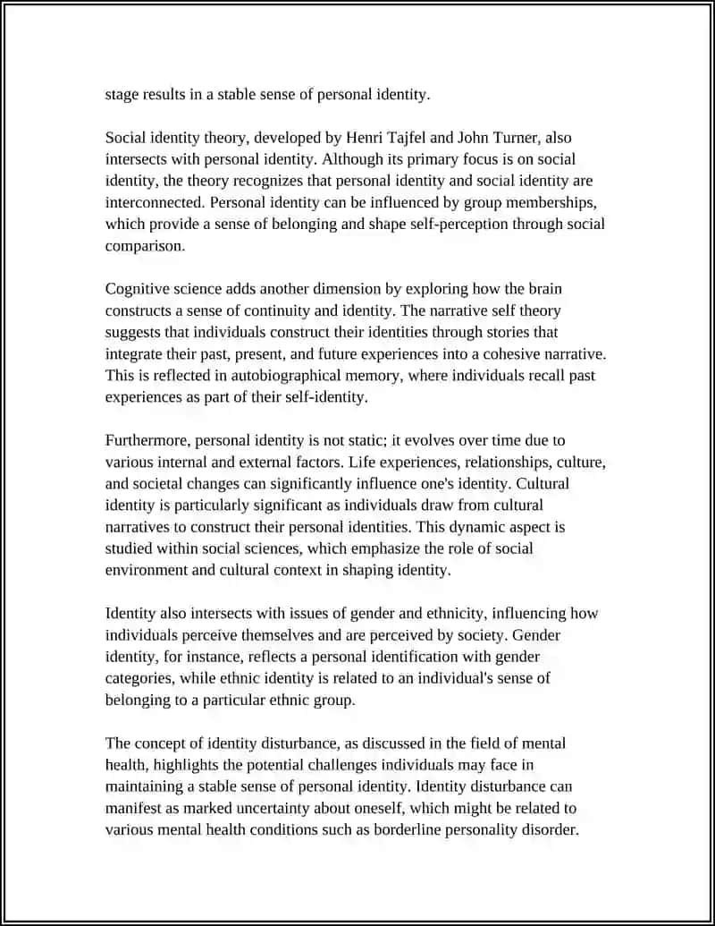 Identity Study Course 4
