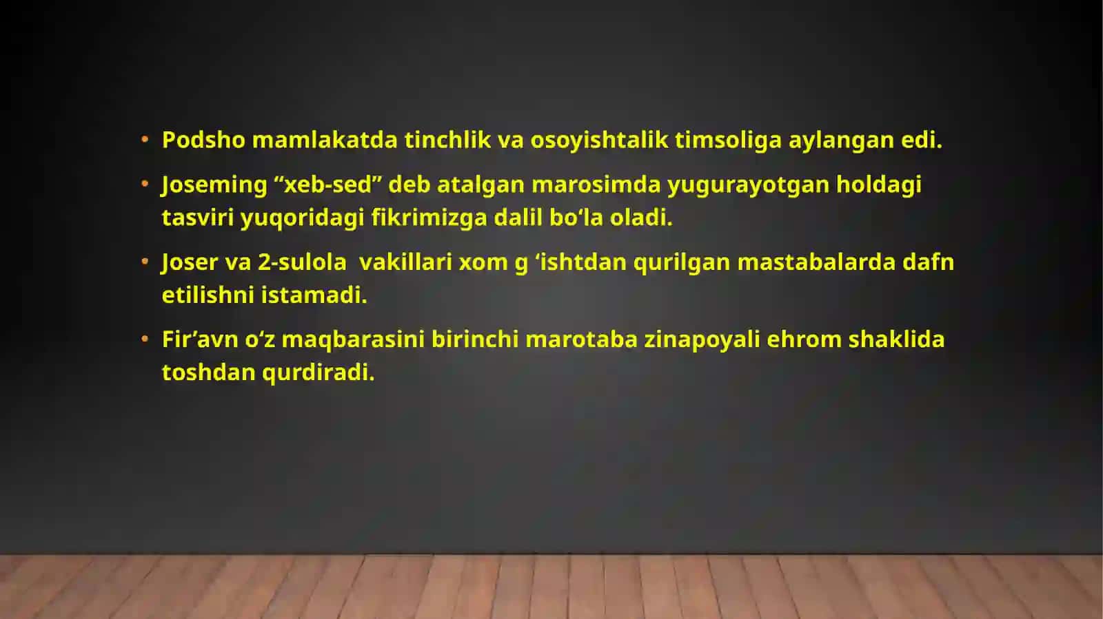 Joser va imxotep islohotlari. IV sulola 4