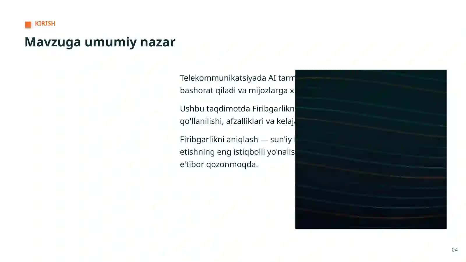 AI TELEKOMMUNIKATSIYADA 4