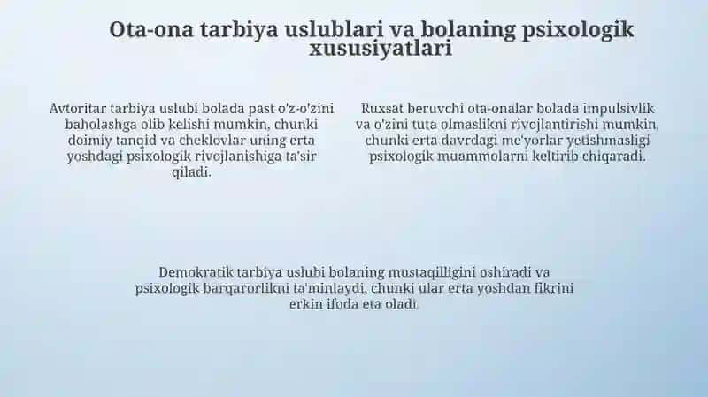 Ilk yoshdagi bola shaxsining rivojlanishiga oilaviy muhitning roli 4