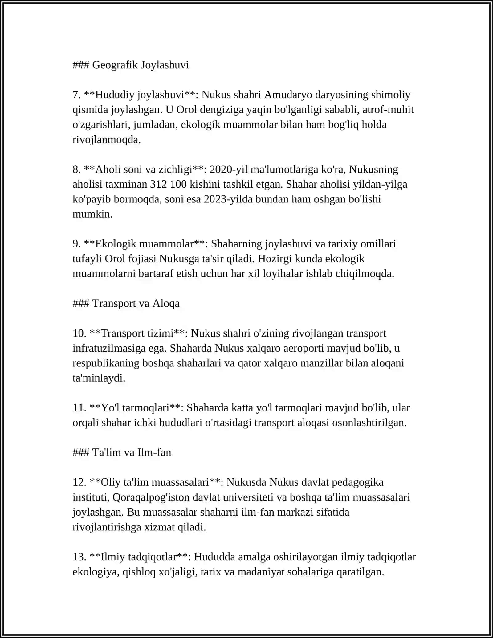 NUKUS GÕZAL SHAHAR 4