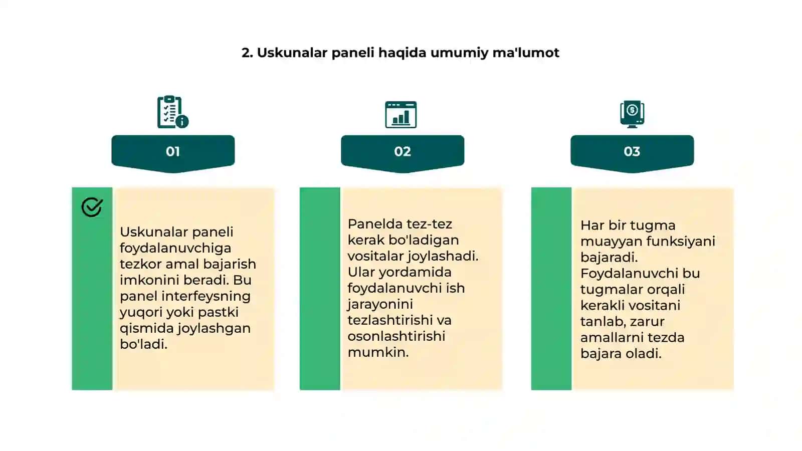 Uskunalar Paneli 4