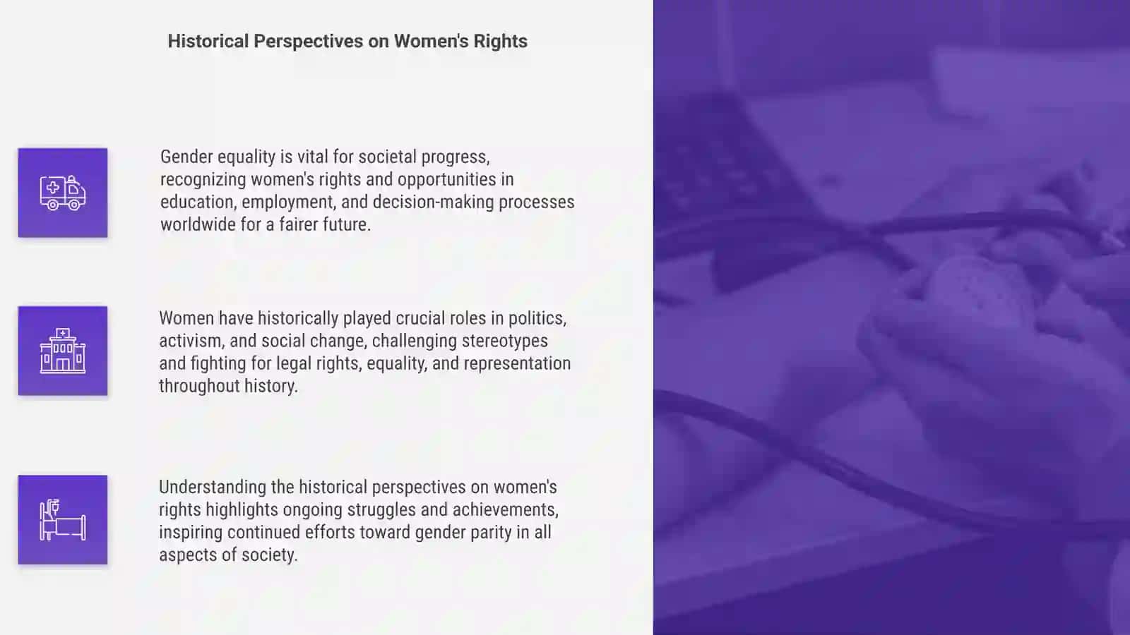 Gender Equality and Women's Role in Society 4