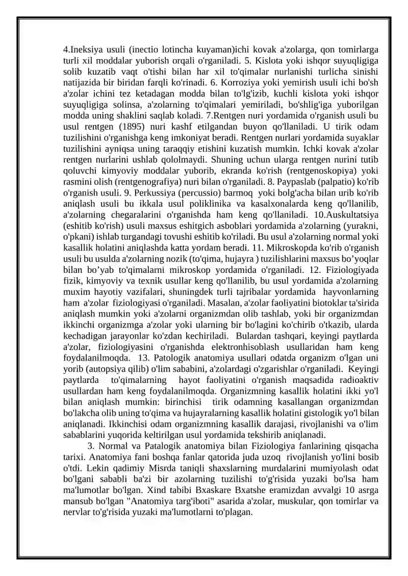 Odam anatomiyasi 4