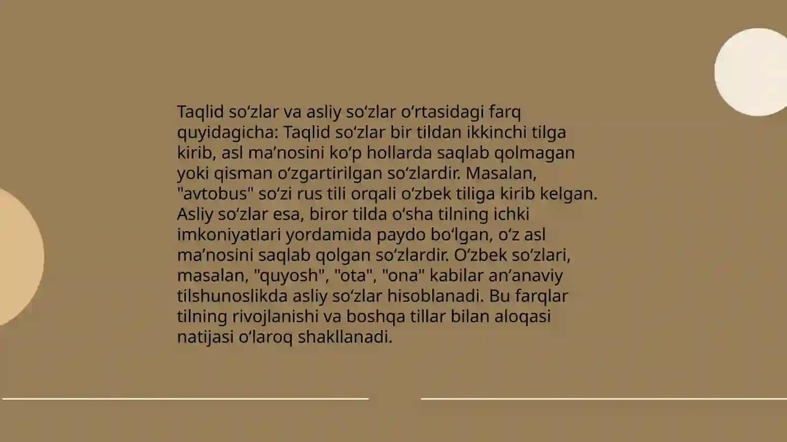 Ona tilidan Taqlid soʻzlar 4