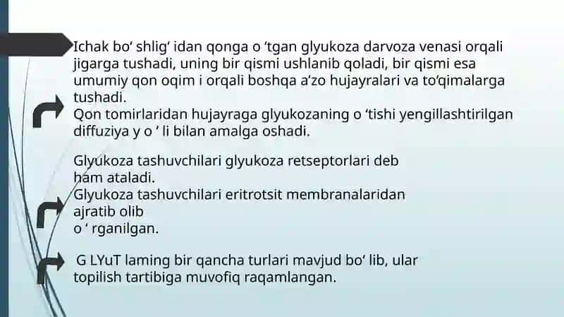 Uglevodlar almashinuvi 4