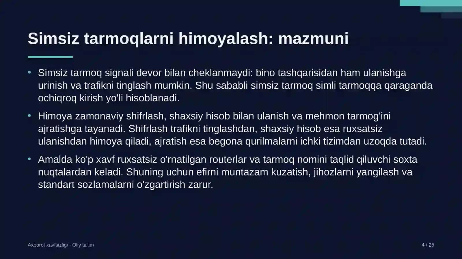 autsorsing kompaniyalarida simsiz tarmoqlarni himoyalash 4798 4