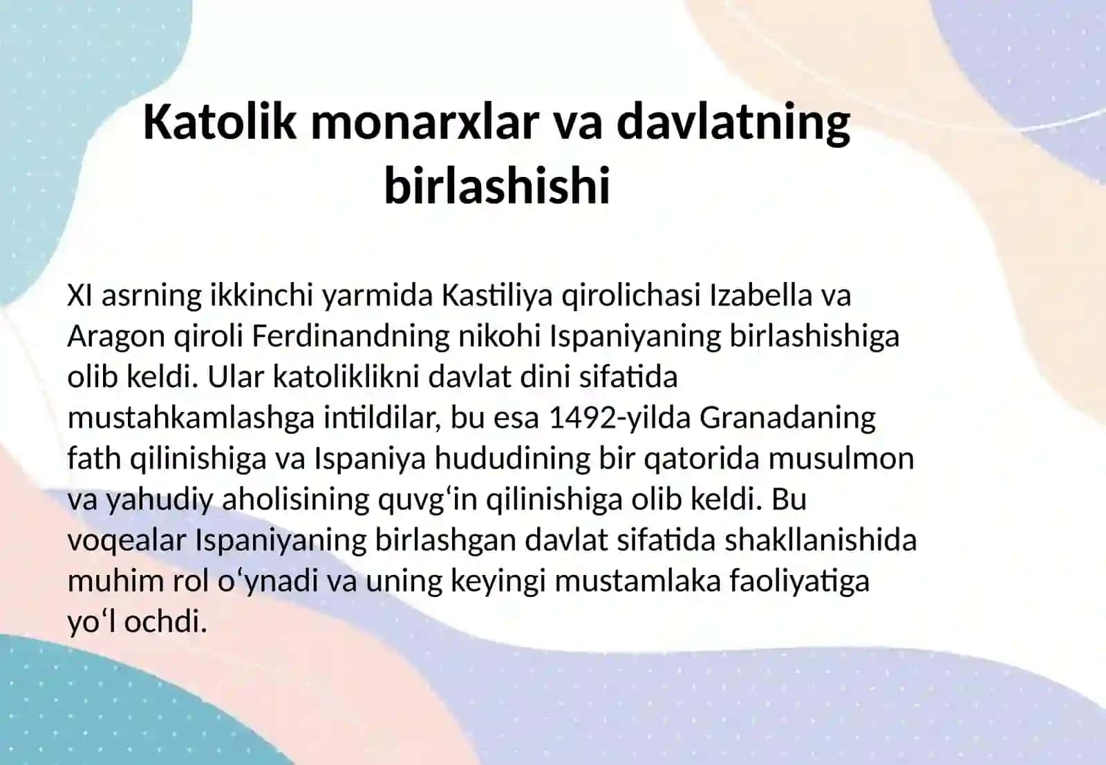 XI-XVASRLARDA ISPANIYA 4