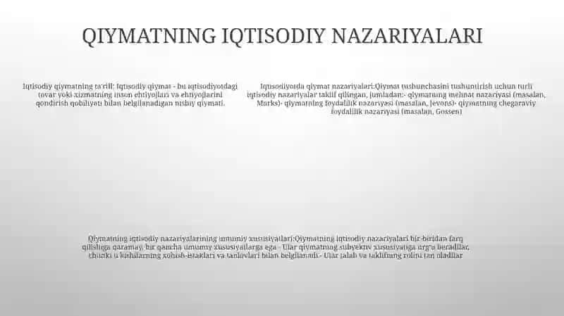 Qadriyat Tushunchasining Ma’Nosi Va Uning Umumiy Tavsifi 4