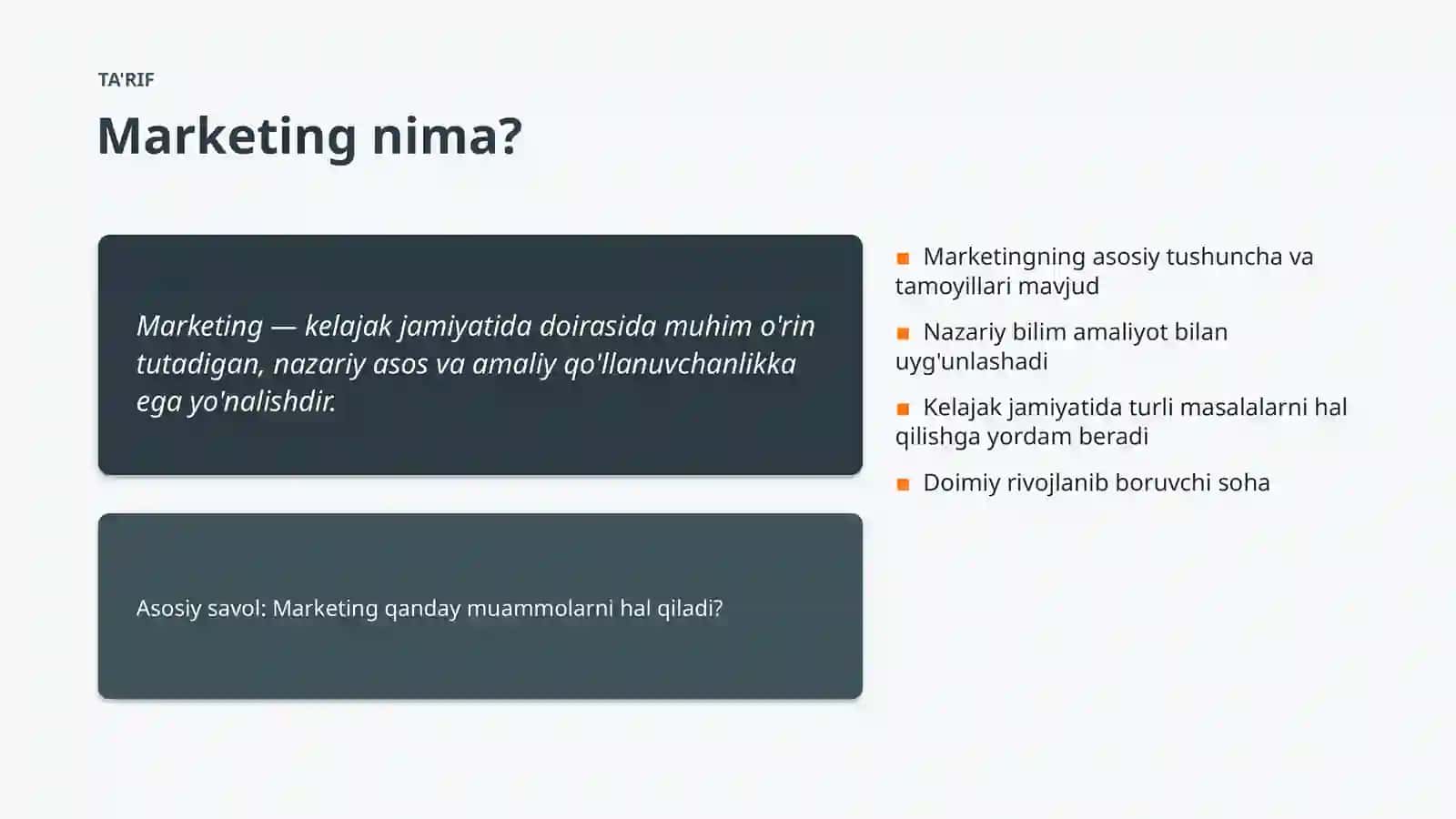 KELAJAK JAMIYATIDA 4