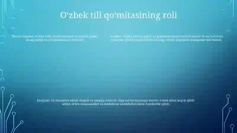 O'Zbek Tili Meyorlari 4