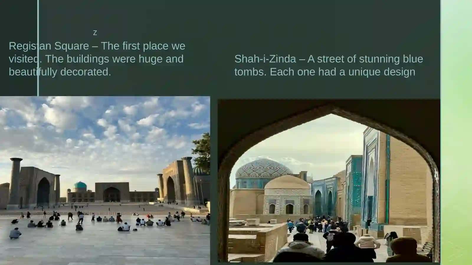 My travel to SAMARKAND 4