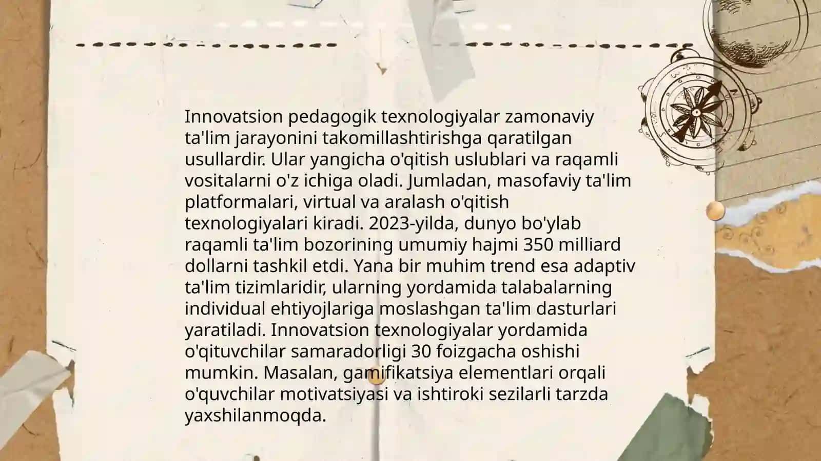 Oʻqituvchining innovatsion faoliyati 4