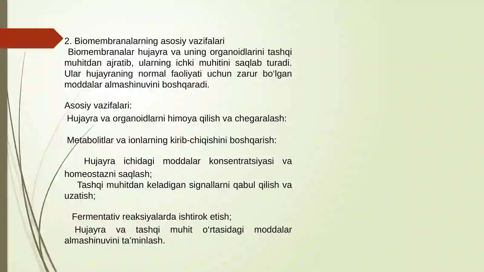 BIOLOGIK MEMBRANALAR 4
