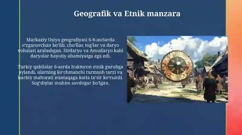 Oʻrtaoʻsiyo ningil koʻrta asrlardagi tarixi 4