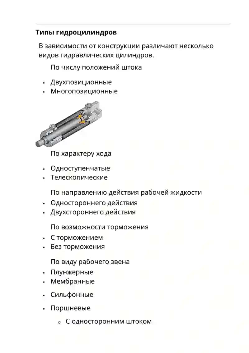 Гидроцилиндры 4