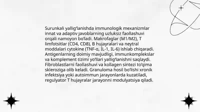 Surunkali yalliglanish 4