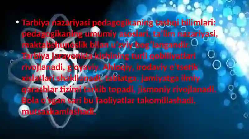 Pedagogik faoliyatda tarbiya turlari va usullari 4