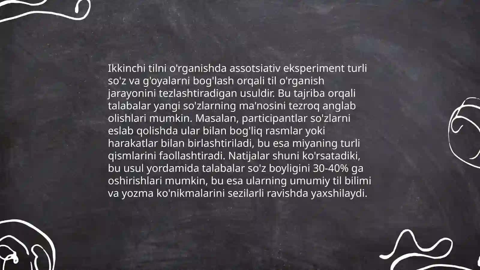 Assotsiativ eksperiment usuli 4