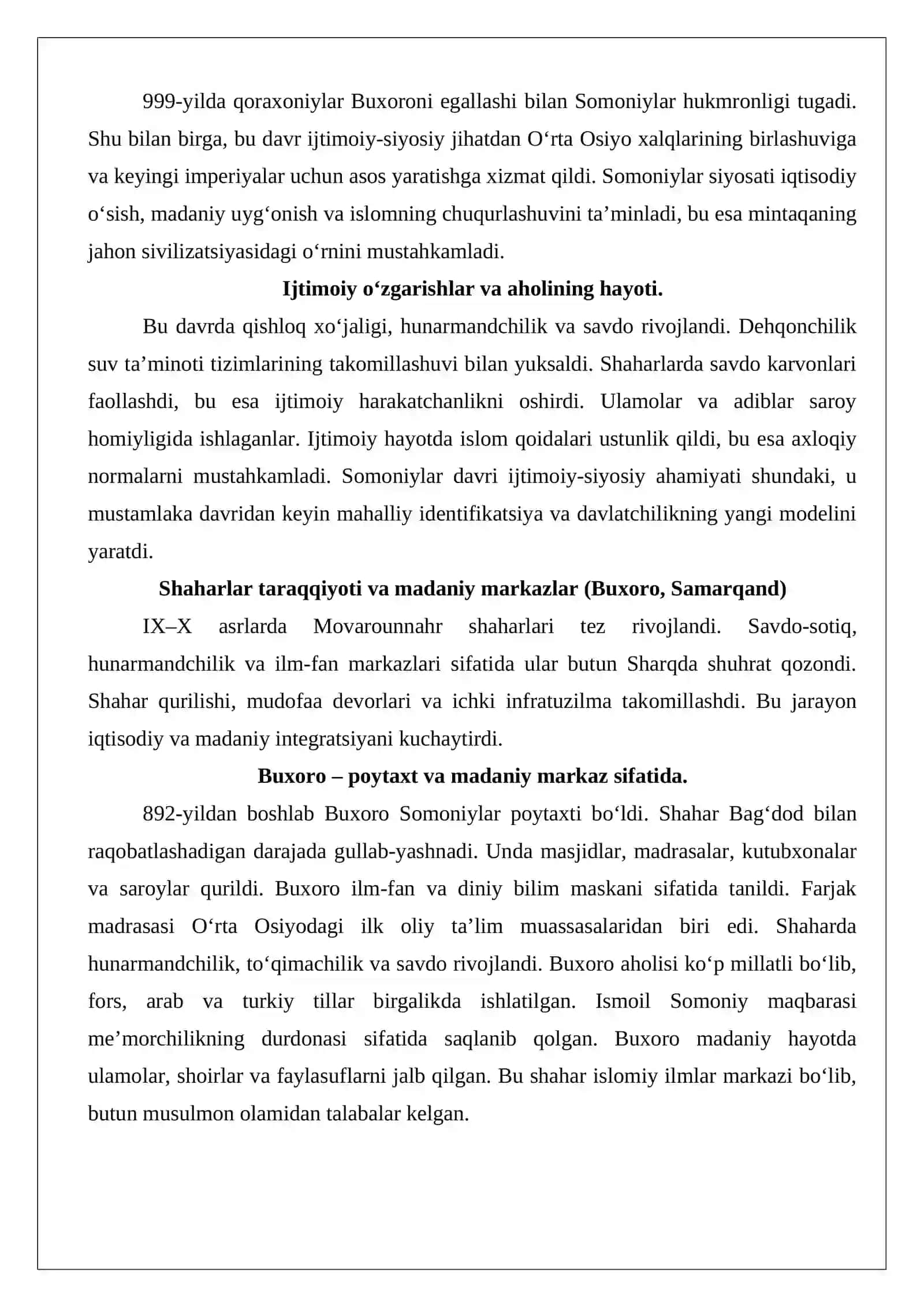 IX–X asrlar Movarounnahr san’ati 4