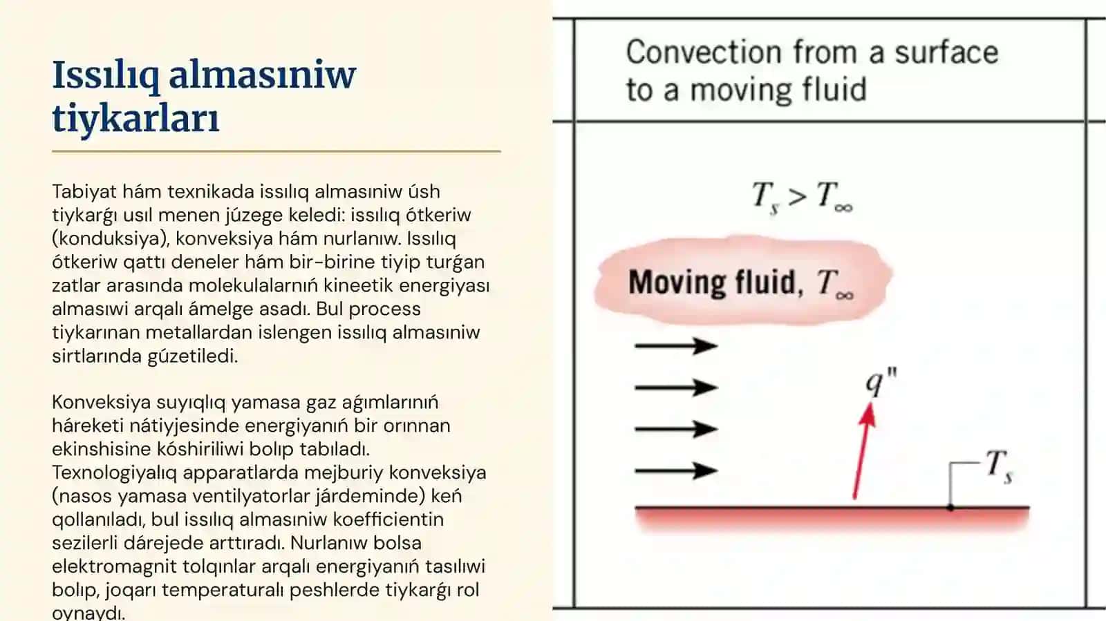 Issılıq almasıniw processleri 4