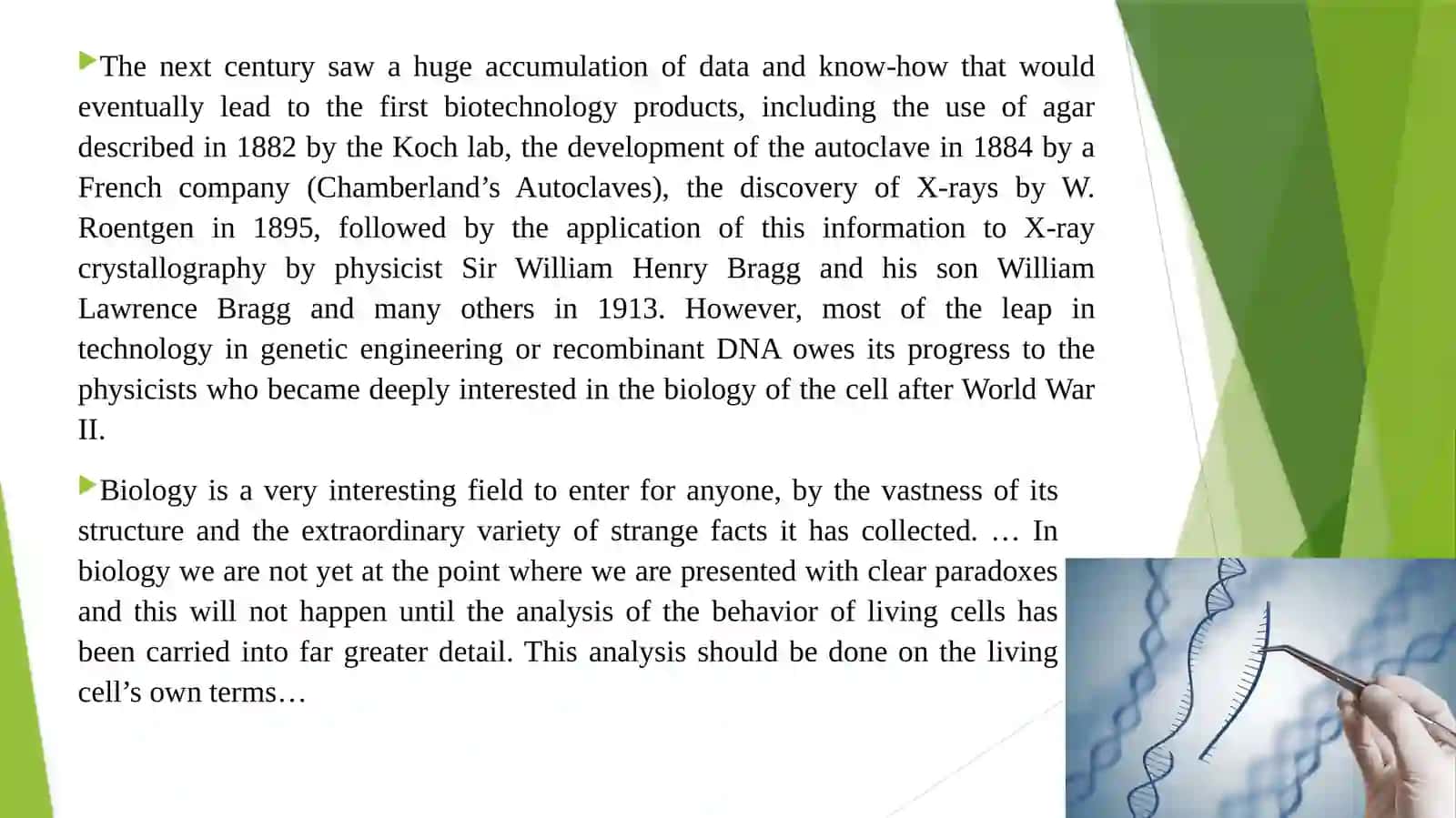 Genetic Engineering 4
