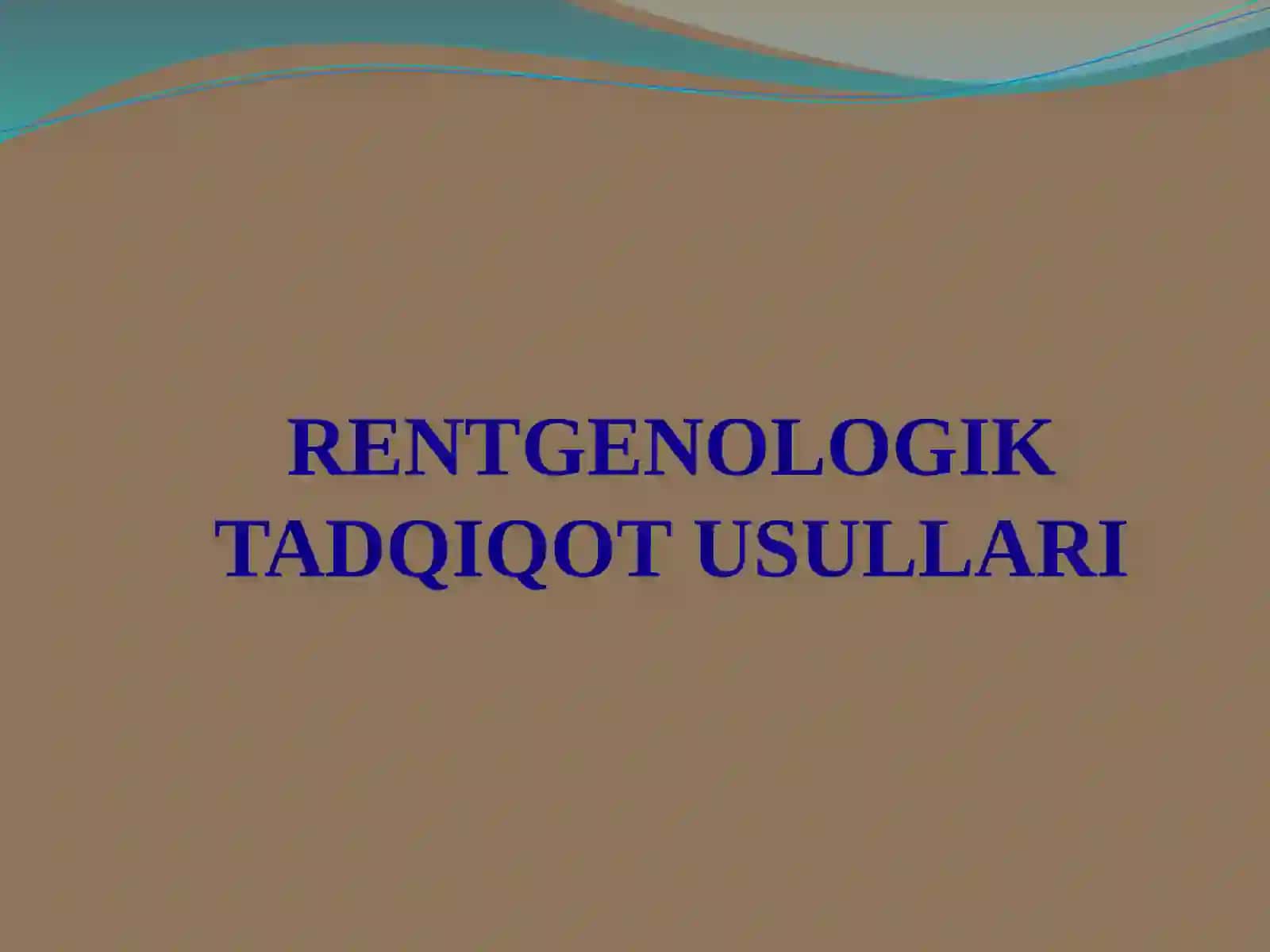 YURAK-QON TOMIR TIZIMINI RADIATSION TEKSHIRISH USULLARI 4