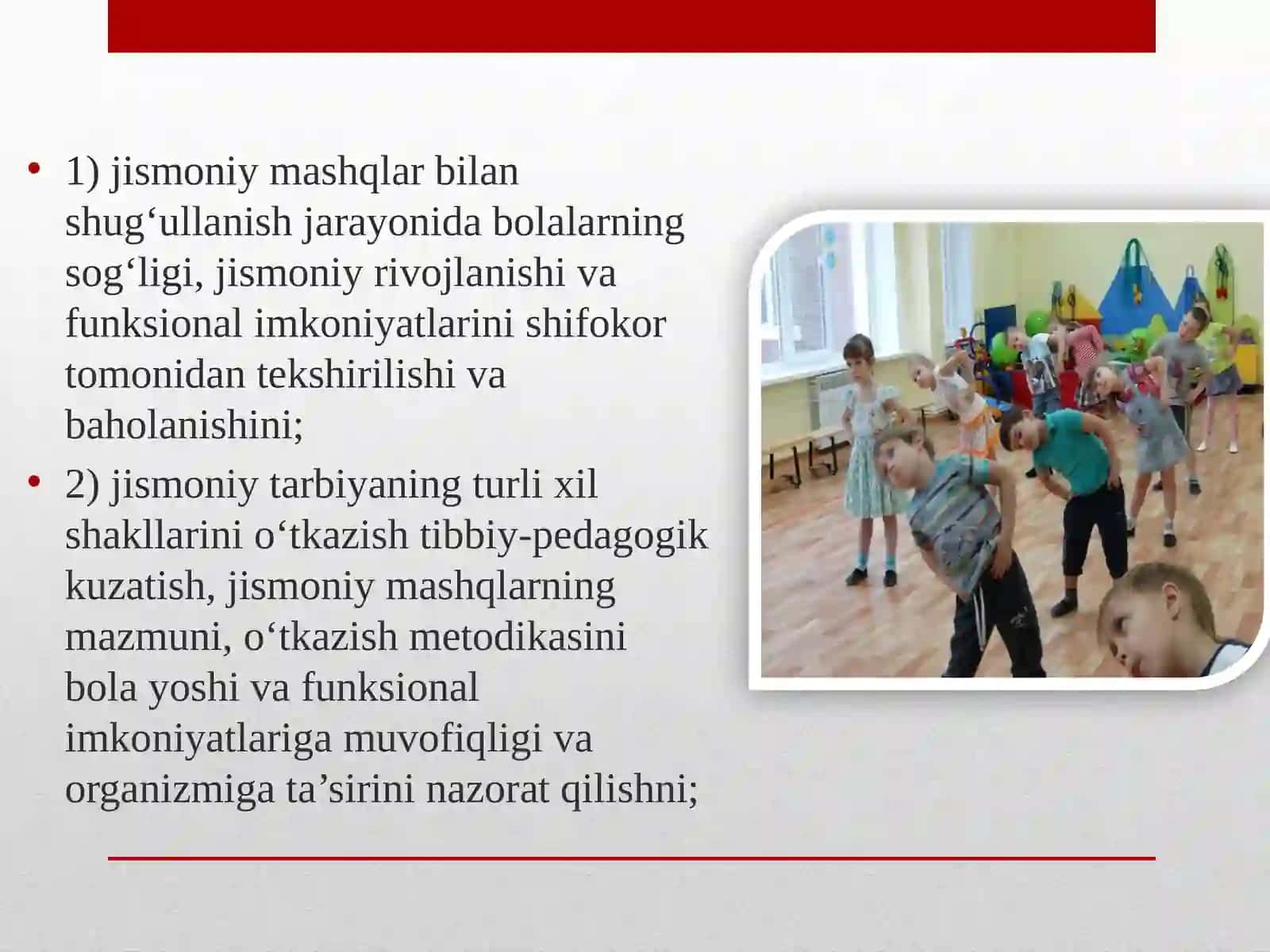 BOLALAR Jismoniy Tarbiya Fanidan Tayyorlagan Taqdimot 4