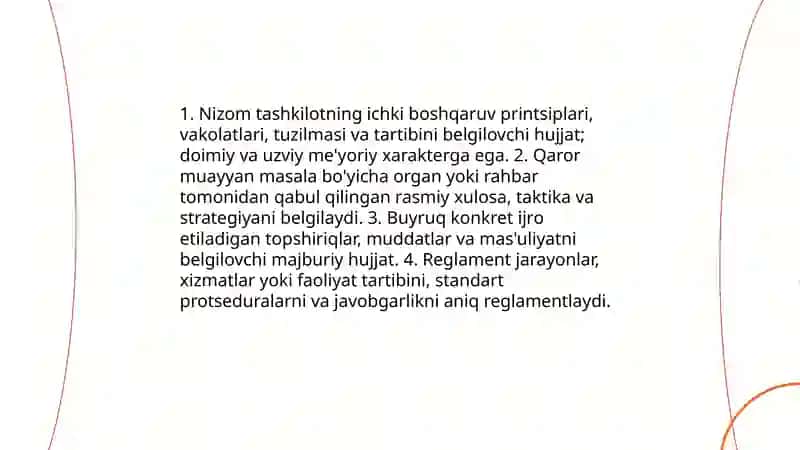 Tashkiliy hujjat 4